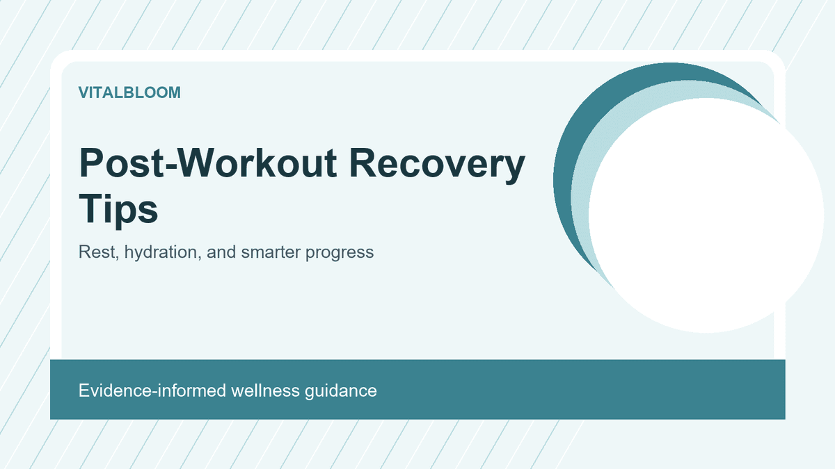 Recovery Tips After Exercise for Better Progress