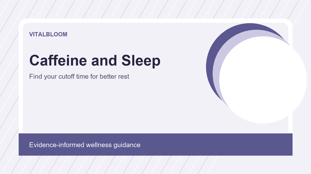 Caffeine and Sleep: How to Find Your Cutoff Time